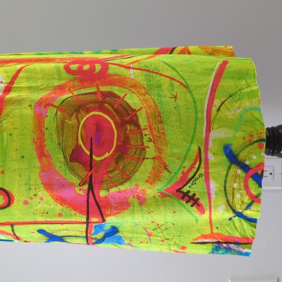 Virna Drò Graffiti Print Sleeveless Dress - Picture 10 of 14